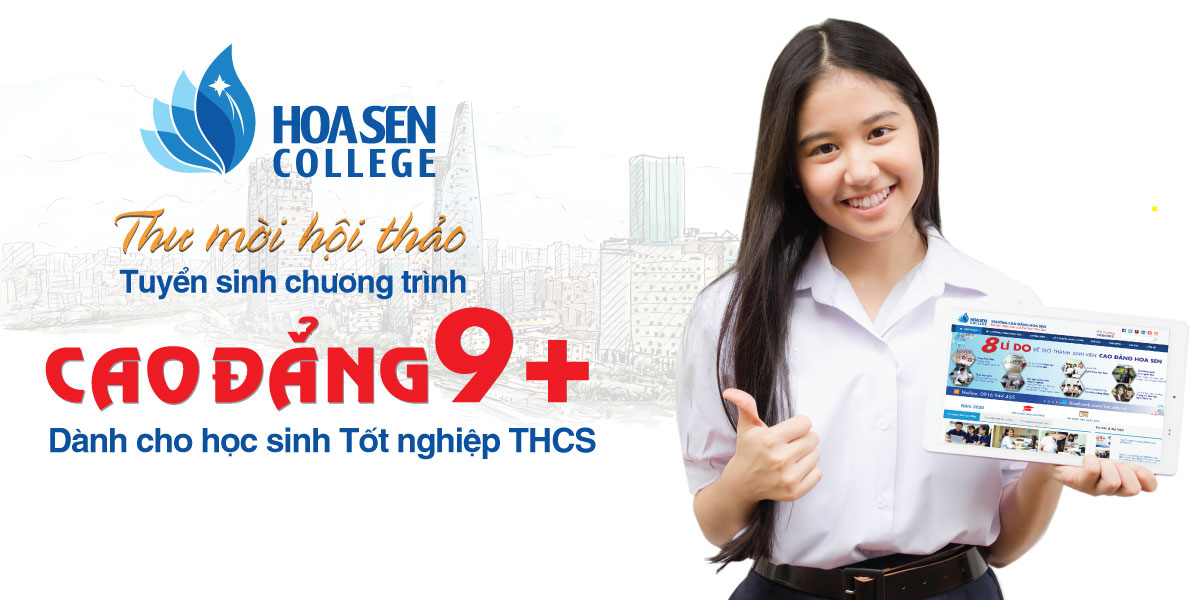 Hội thảo Tuyển sinh chương trình cao đẳng 9+ dành cho học sinh tốt nghiệp THCS