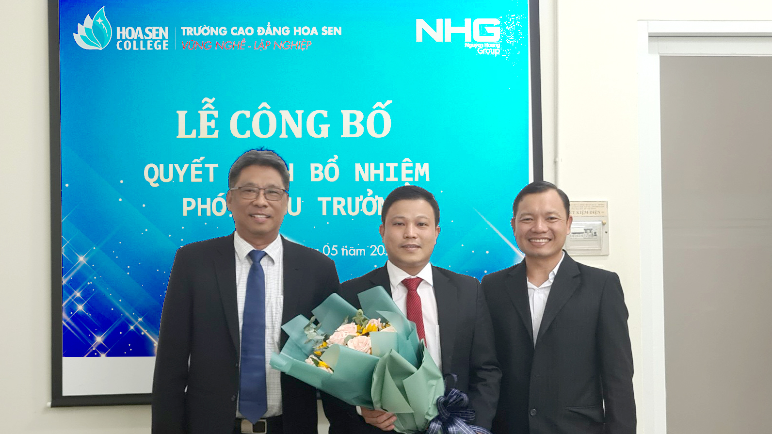 Trường Cao đẳng Hoa Sen tổ chức Lễ công bố Phó hiệu trưởng