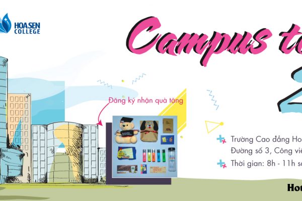 Khám phá giảng đường Hoa Sen với chương trình Campus Tour 2018