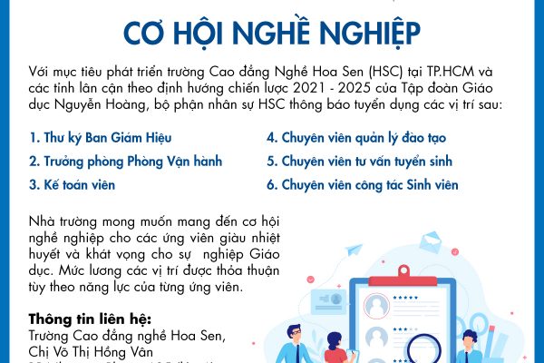 Thông tin Tuyển dụng – khối văn phòng